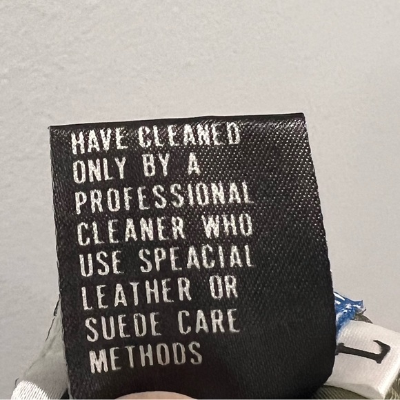 Vintage Erez Sport Green Suede Leather Pants Size Large Elastic Waist - Picture 6 of 9